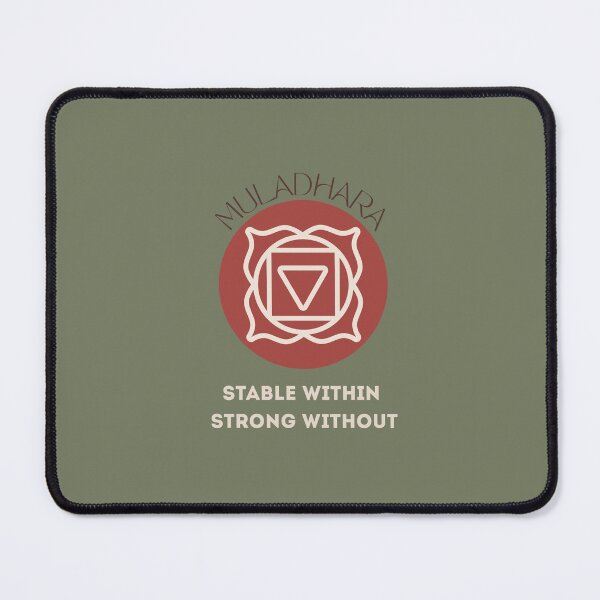Item preview, Muladhara Root Chakra T-Shirt - Stable Within Strong Without designed and sold by CHAKRUNER.