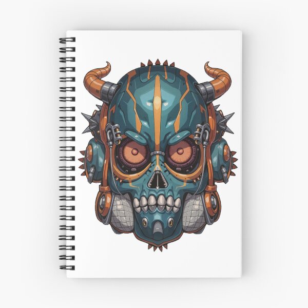 Item preview, Cybernetic Skull with Mechanical Horns designed and sold by Arcadia World.