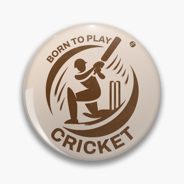 Item preview, Born To Play Cricket designed and sold by KLArtzStore.