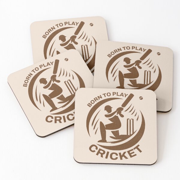 Item preview, Born To Play Cricket designed and sold by KLArtzStore.