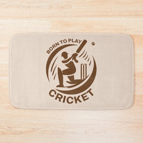 Item preview, Born To Play Cricket designed and sold by KLArtzStore.