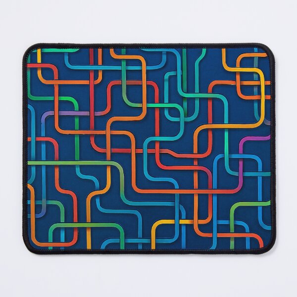 Item preview, Intertwined tube colors in the labyrinth designed and sold by Sigtrix.