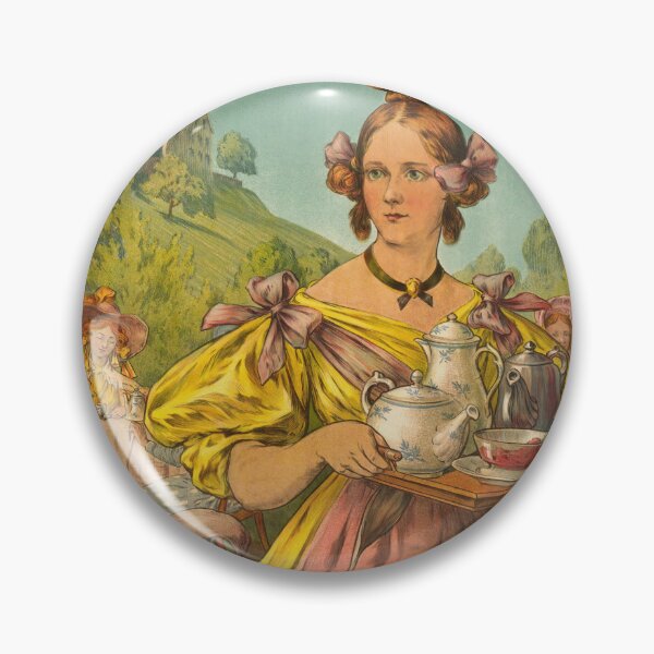Item preview, Vintage Art Nouveau Poster | St. Margarethen Kaffee-Wirtschaft Basel | 19th Century Café Culture Lithograph | Antique Advertisement Art designed and sold by artofuniverse.