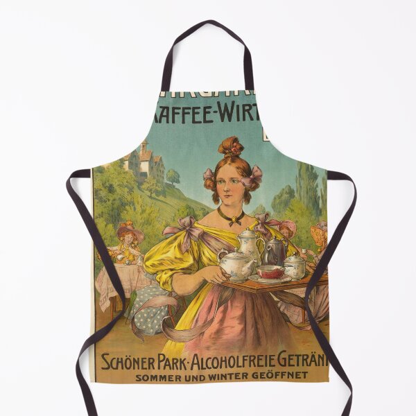 Item preview, Vintage Art Nouveau Poster | St. Margarethen Kaffee-Wirtschaft Basel | 19th Century Café Culture Lithograph | Antique Advertisement Art designed and sold by artofuniverse.
