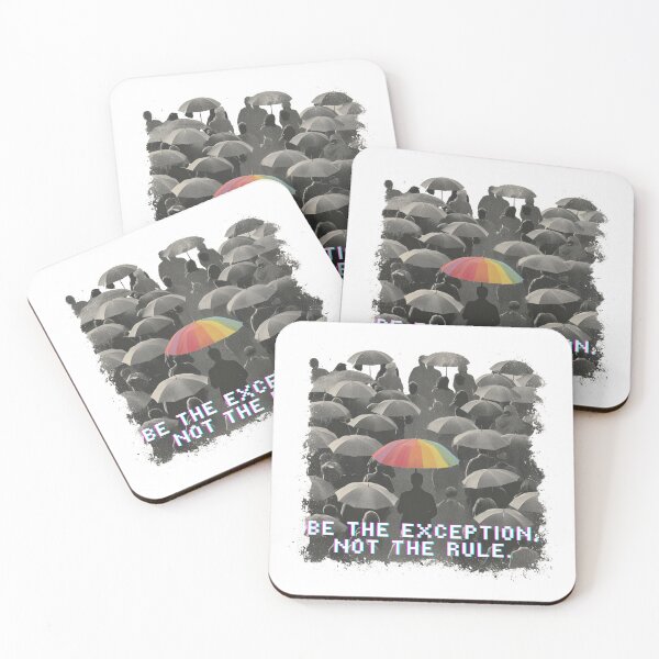 Item preview, Be the Exception – Motivational Umbrella Design designed and sold by Marcelware.