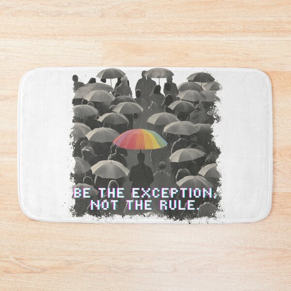 Item preview, Be the Exception – Motivational Umbrella Design designed and sold by Marcelware.