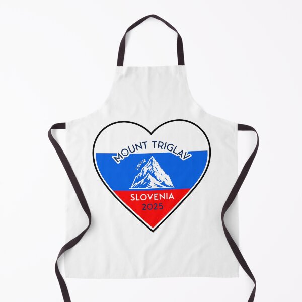 Item preview, mount triglav climb -slovenia, 2025  colors of the flag heart, sticker, shirt and more  designed and sold by designkb.