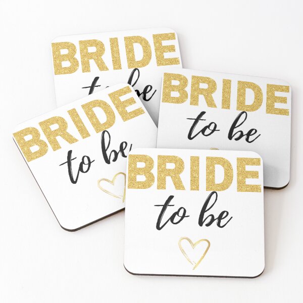 Item preview, Bride to be Gold black design designed and sold by A2B Style.