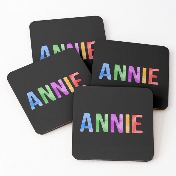 Item preview, Annie Name Bright Colors designed and sold by Jeallan Designs.