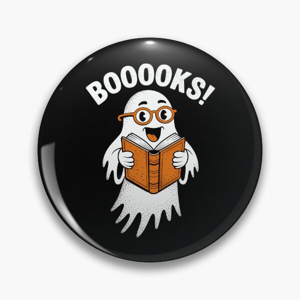 Item preview, Book Reader Nerd Halloween Ghost Reading Boooks designed and sold by Sunset4Bones.