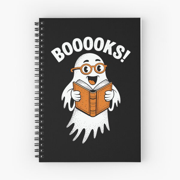 Item preview, Book Reader Nerd Halloween Ghost Reading Boooks designed and sold by Sunset4Bones.