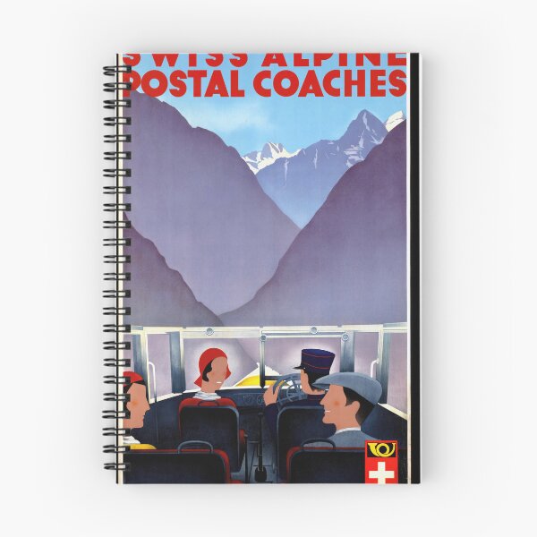 Item preview, Vintage Swiss Alps Travel Poster | Art Deco Carl Kümmerli Print | 1930s Alpine Postal Coach Wall Art | Retro Mountain Landscape Decor designed and sold by artofuniverse.