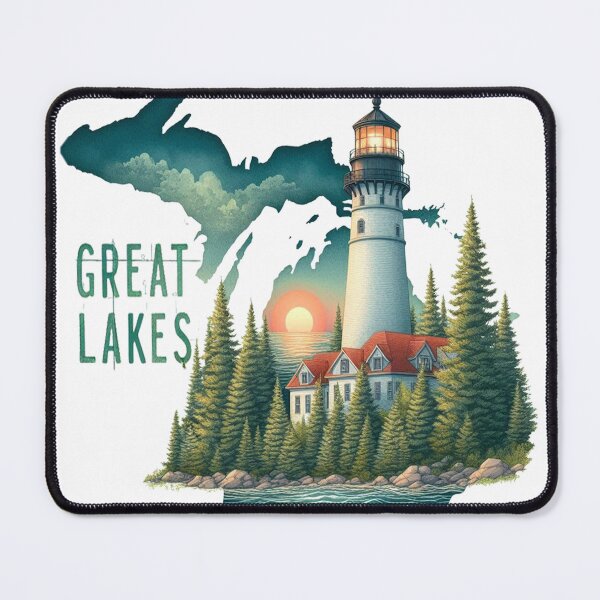 Item preview, Great Lakes Lighthouses designed and sold by yunamaliskova.