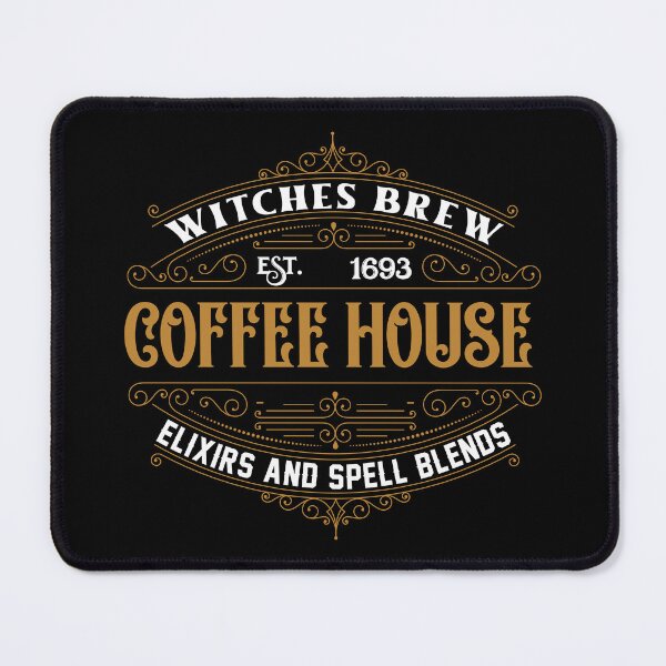 Item preview, Witches Brew Coffee House designed and sold by NettiesWallArt.