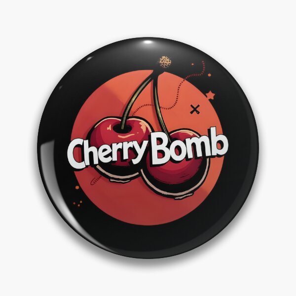 Item preview, Cherry Bomb – Minimalist Retro Cherry Design designed and sold by Designynatalii.