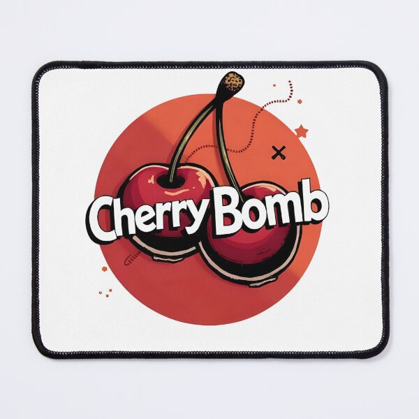Item preview, Cherry Bomb – Minimalist Retro Cherry Design designed and sold by Designynatalii.