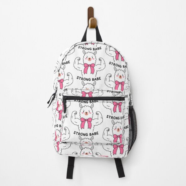 Item preview, Strong Babe Llama | Cute Kawaii Alpaca Muscle Empowerment Design designed and sold by graphicnew.