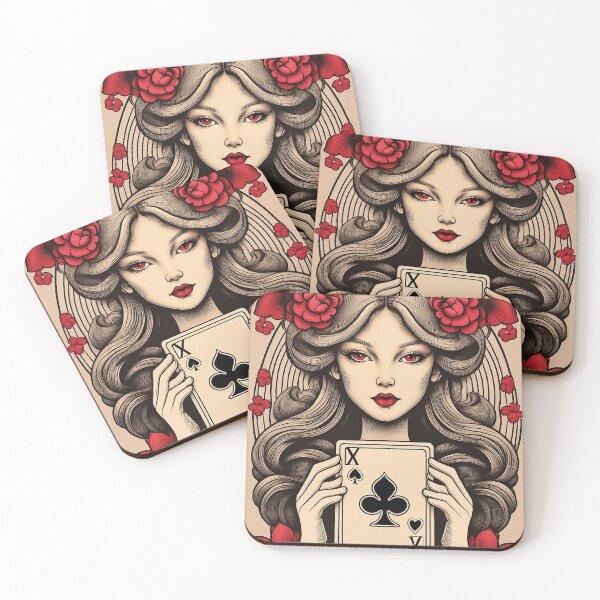 Item preview, The Cardplayer designed and sold by FlosArtPrintShop.