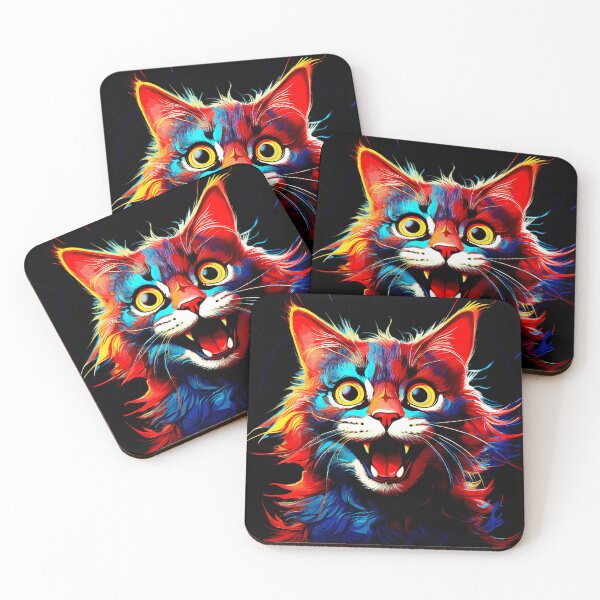 Item preview,  Crazy cat designed and sold by Martika7.