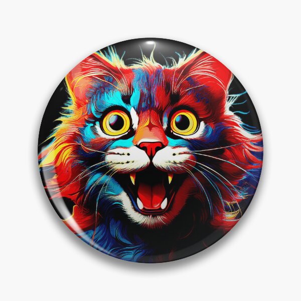Item preview,  Crazy cat designed and sold by Martika7.