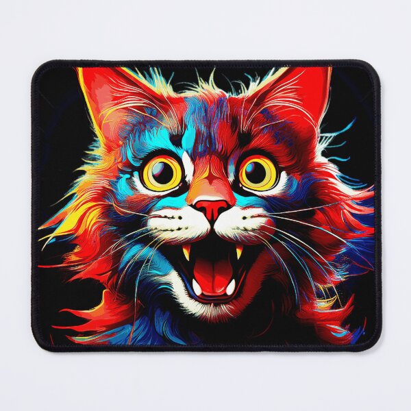 Item preview, Crazy cat designed and sold by Martika7.