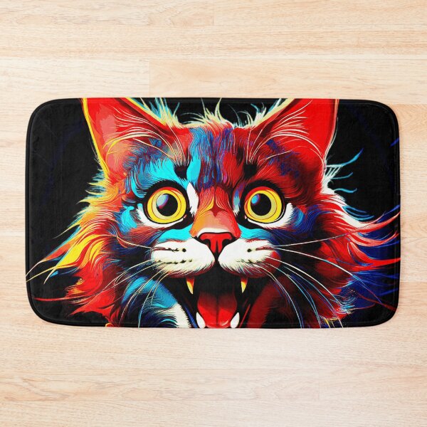 Item preview,  Crazy cat designed and sold by Martika7.