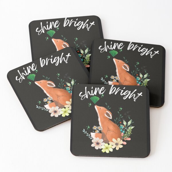 Item preview, shine bright little fox designed and sold by lisi-ogon.