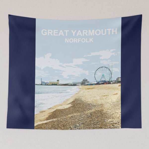 Item preview, Great Yarmouth Norfolk.  Travel poster East Anglia designed and sold by BarbaraGlebska.