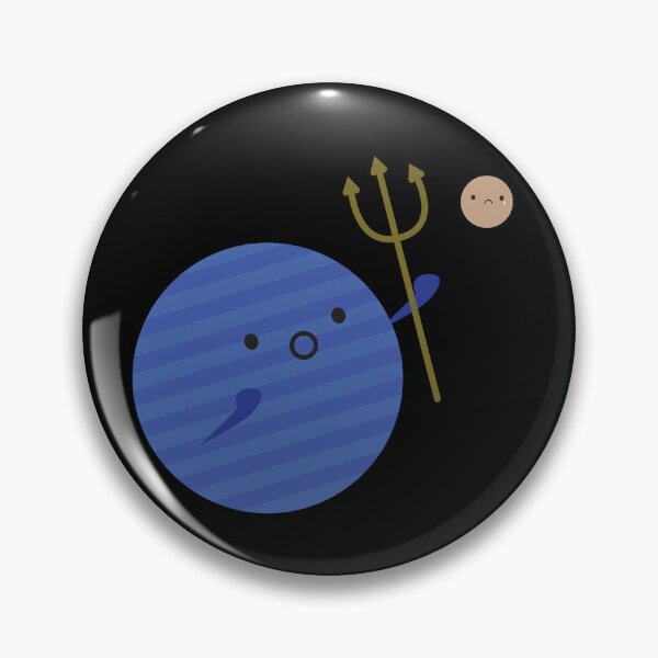 Item preview, Planet Neptune (and Pluto!) designed and sold by marcelinesmith.