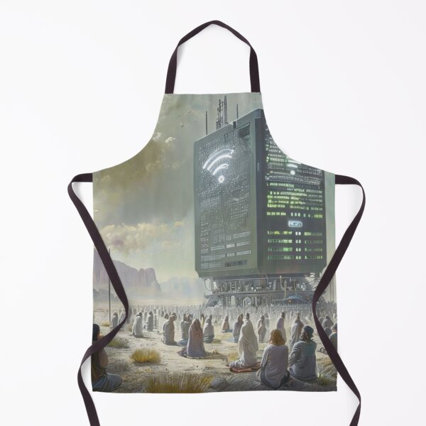 Item preview, Church of Full Bars - Sacred Router, Desert Shrine designed and sold by AuraKestrel.