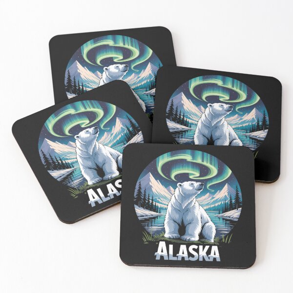 Item preview, Alaska Northern Lights Aurora Viewing Vacation Alaska Trip designed and sold by Sunset4Bones.
