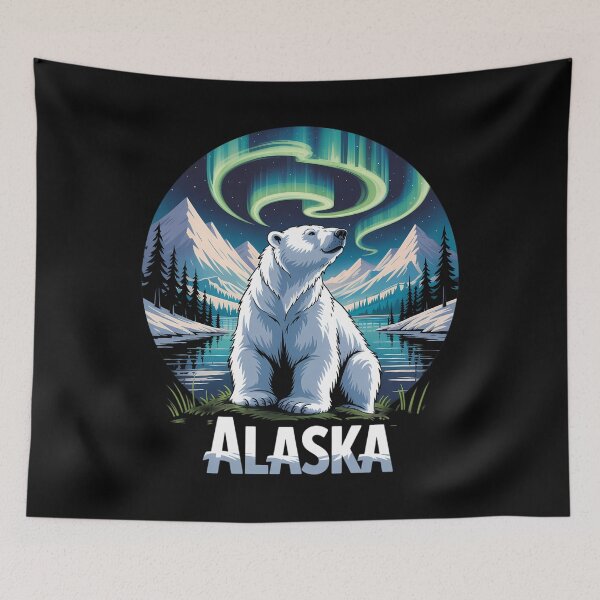 Item preview, Alaska Northern Lights Aurora Viewing Vacation Alaska Trip designed and sold by Sunset4Bones.