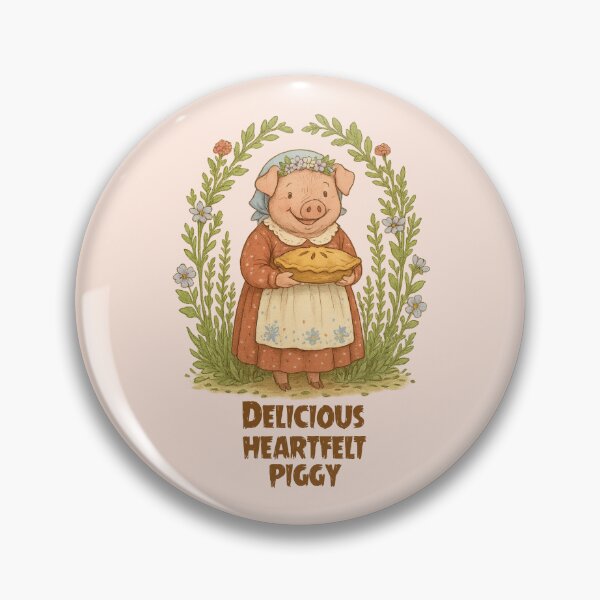 Item preview, "Delicious. Heartfelt. Piggy" designed and sold by iamdesigns14.