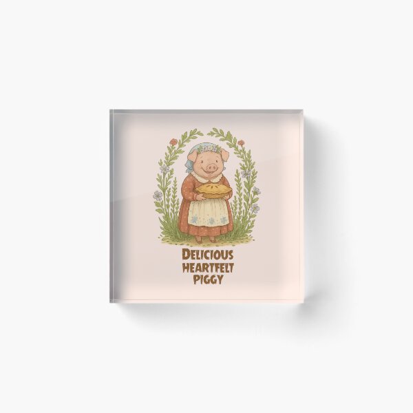 Item preview, "Delicious. Heartfelt. Piggy" designed and sold by iamdesigns14.