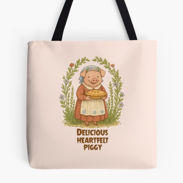 Item preview, "Delicious. Heartfelt. Piggy" designed and sold by iamdesigns14.