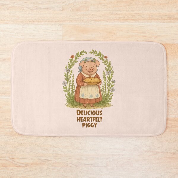Item preview, "Delicious. Heartfelt. Piggy" designed and sold by iamdesigns14.