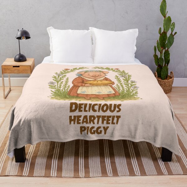 Item preview, "Delicious. Heartfelt. Piggy" designed and sold by iamdesigns14.