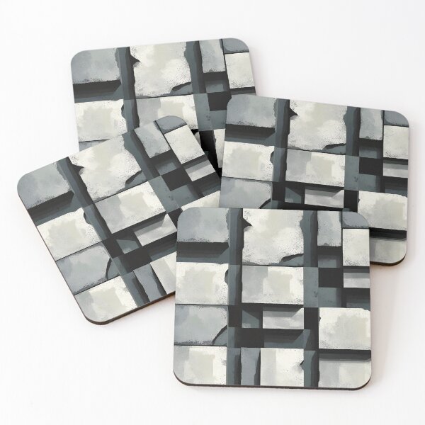 Item preview, Brutalist Concrete Block Pattern 5 designed and sold by Tom-Johnson.