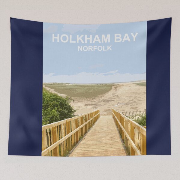 Item preview, Holkham Bay Norfolk.  Travel poster East Anglia designed and sold by BarbaraGlebska.