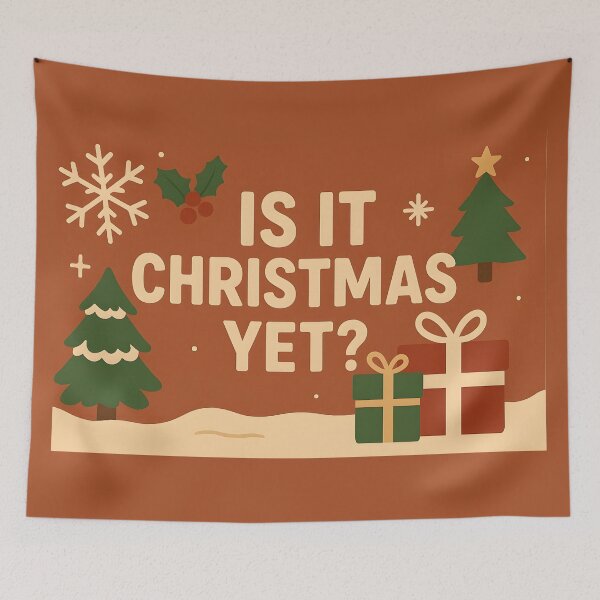 Item preview, Retro Christmas Countdown Poster designed and sold by James-royal.