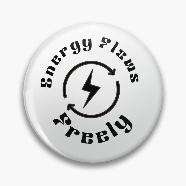 Item preview, ENERGY FLOWS FREELY POSITIVE VIBES DESIGN designed and sold by CholarCrafts.