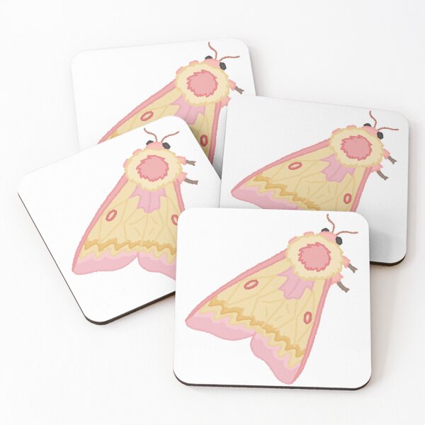 Item preview, Rosy maple moth designed and sold by artistcase.