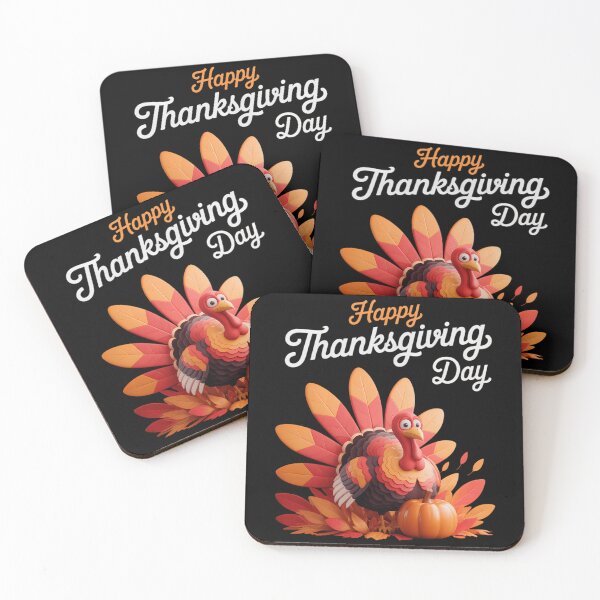 Item preview, Happy Thanksgiving Day designed and sold by Sunset4Bones.