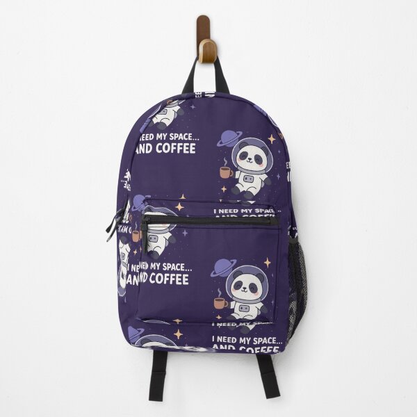 Item preview, Kawaii Space Panda Astronaut with Coffee – Funny Galaxy Quote Design designed and sold by Diwakar-Designs.