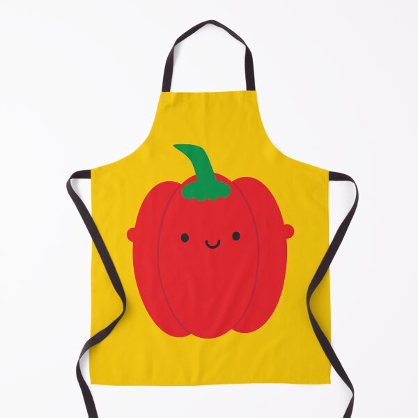 Item preview, Kawaii Red Bell Pepper designed and sold by marcelinesmith.