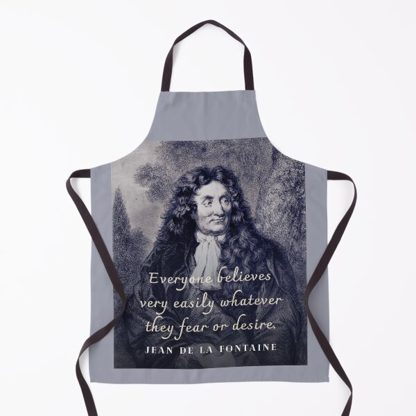 Item preview, Jean de La Fontaine: Everyone believes very easily whatever they fear or desire. designed and sold by artbleed.