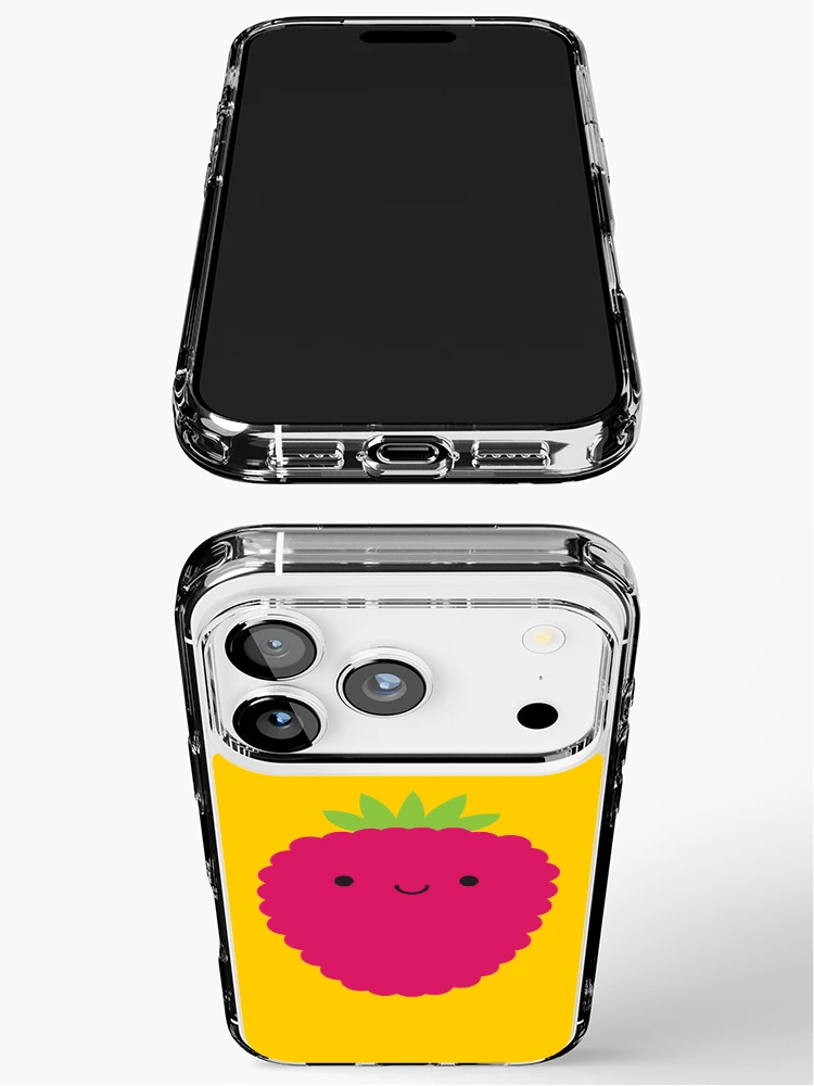 Thumbnail 3 of 5, iPhone Case, Kawaii Raspberry designed and sold by marcelinesmith.