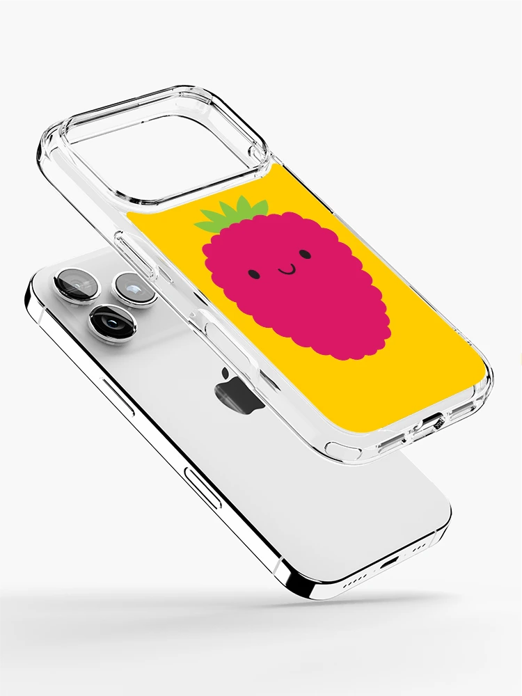 Thumbnail 2 of 5, iPhone Case, Kawaii Raspberry designed and sold by marcelinesmith.