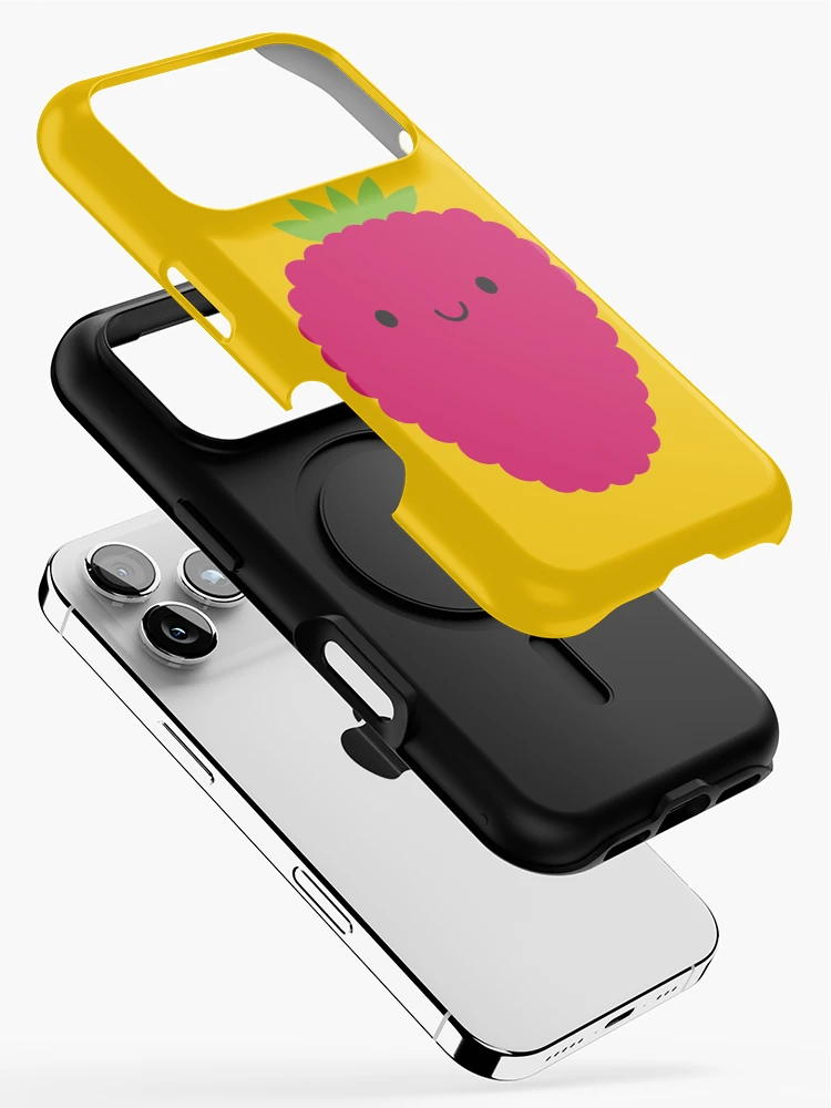 Thumbnail 2 of 4, iPhone Case, Kawaii Raspberry designed and sold by marcelinesmith.