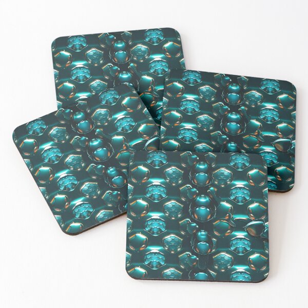 Item preview, Iridescent Beetle Scale Mosaic 1 designed and sold by Tom-Johnson.